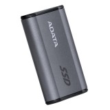 Išorinis kietasis diskas SSD 500GB USB C Adata SE880 pilkas (gray)